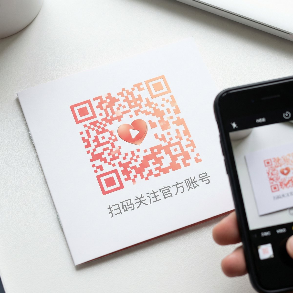 网红主播公众号二维码